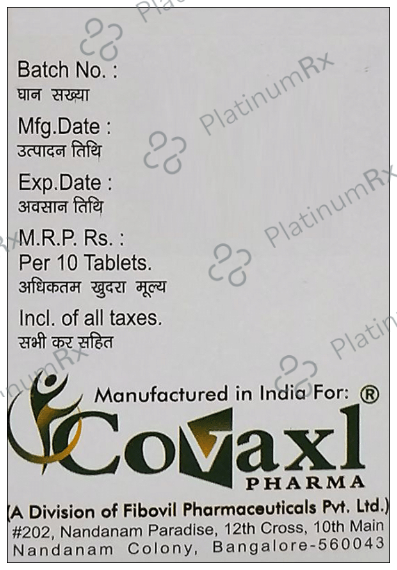 Nimvax P 100mg/325mg Tablet
