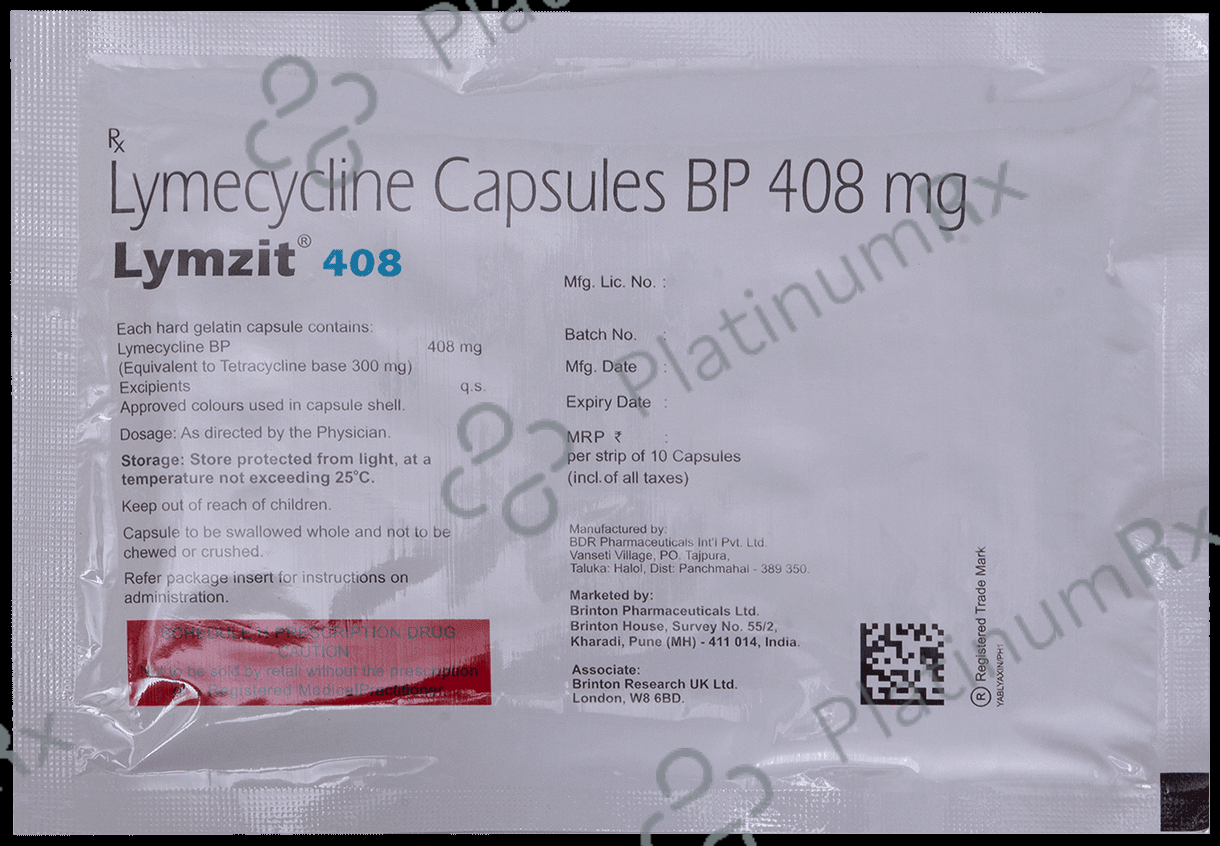 Lymzit 408mg Capsule 10s
