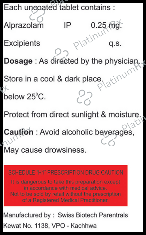 IG-Calm 0.25 Tablet
