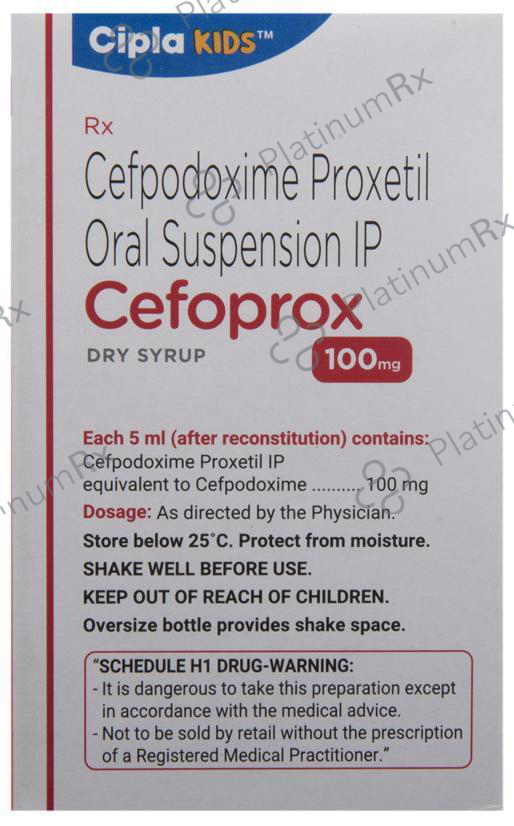 Cefoprox 100mg Dry Syrup 30ml