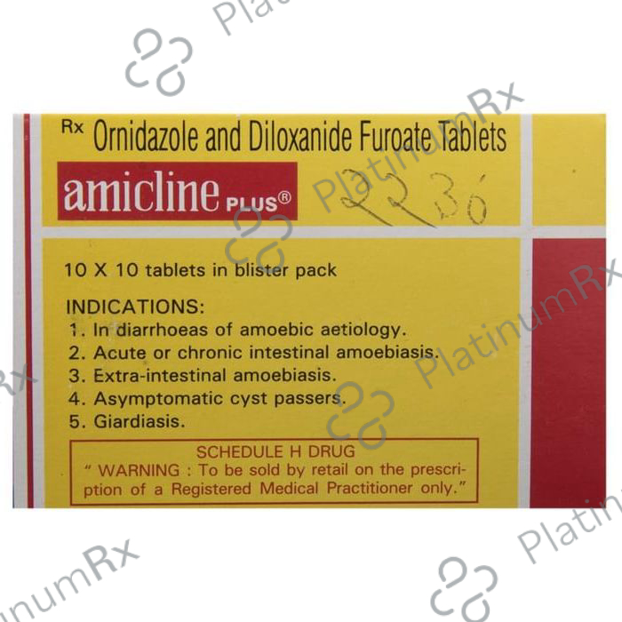 Amicline 375/250mg Plus Tablet 10s