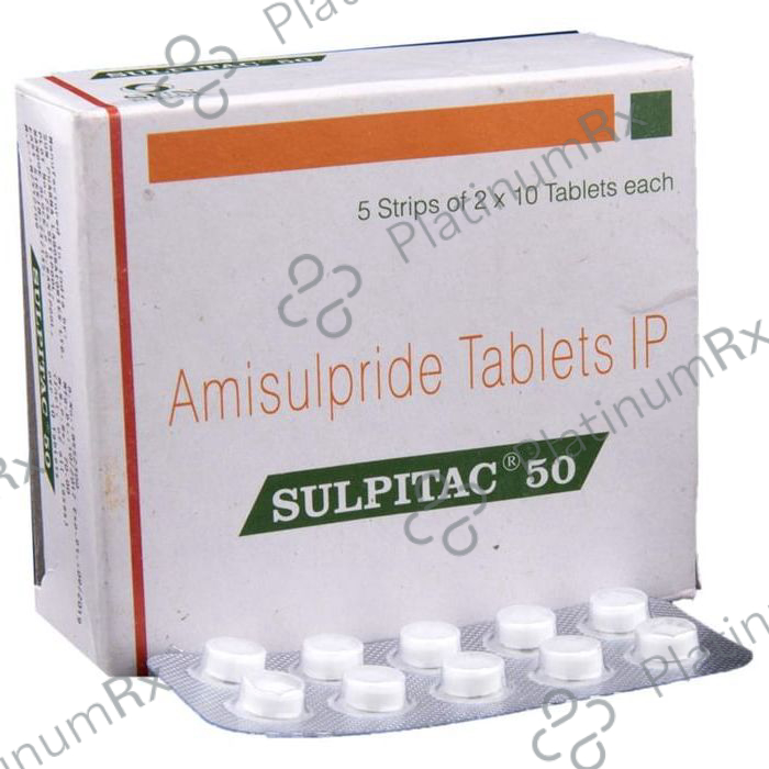 Sulpitac 50mg Tablet 10s