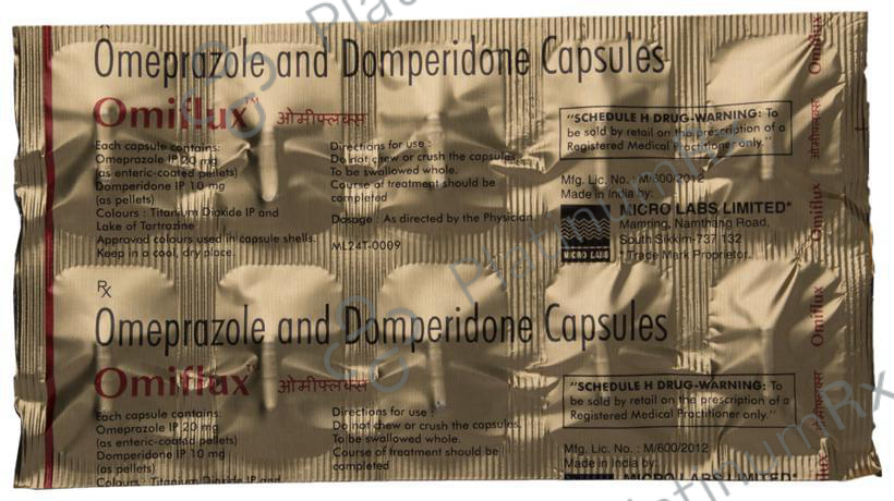 Omiflux 10/20mg Capsule 10s