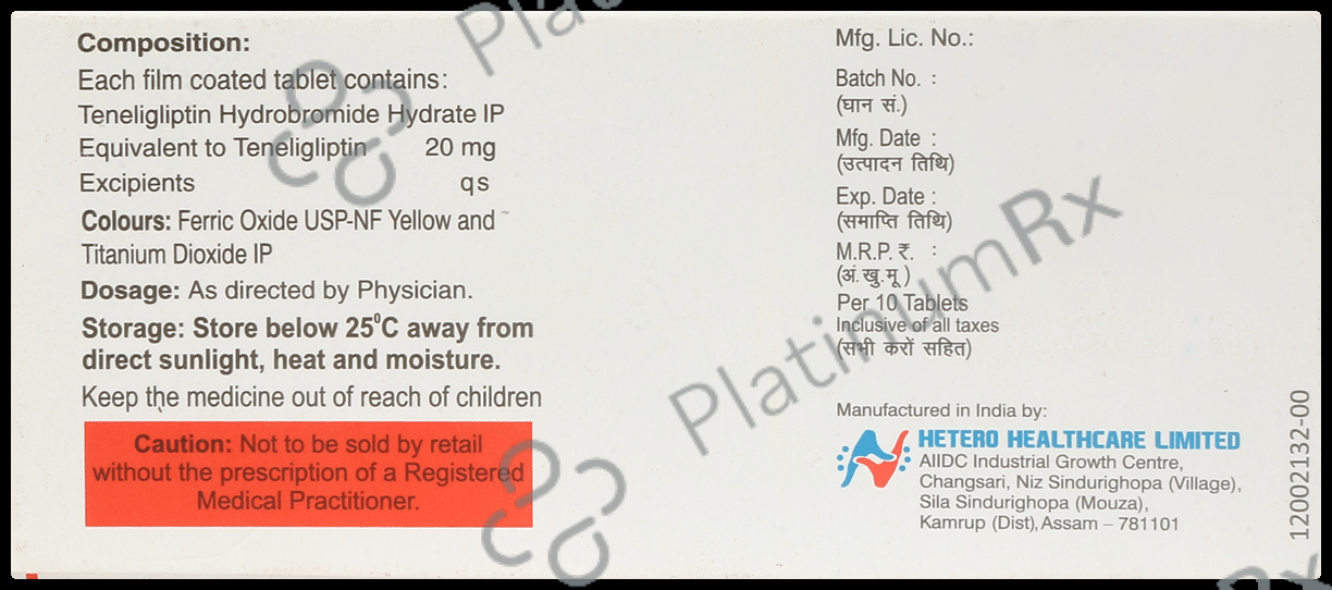 Glucowise 20mg Tablet