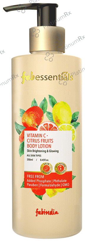Fabessentials Vitamin C Citrus Fruits Body Lotion