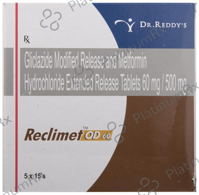 Reclimet OD 60/500mg Tablet 15s