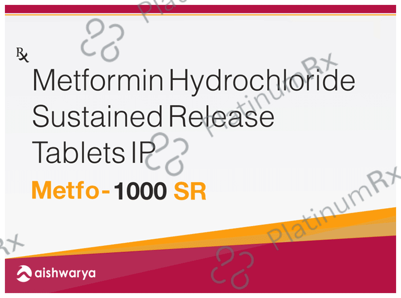 Metfo 1000 SR Tablet