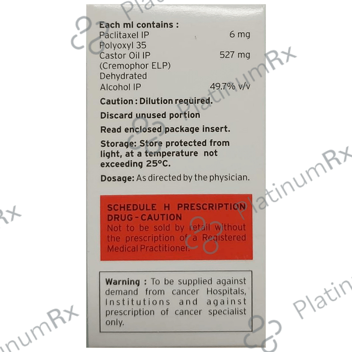 Intaxel 100mg Injection 17 Injection