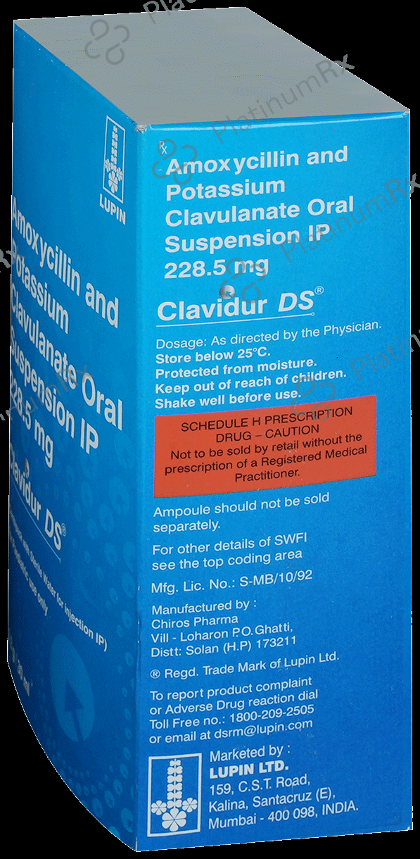 Clavidur DS Syrup 30 ml