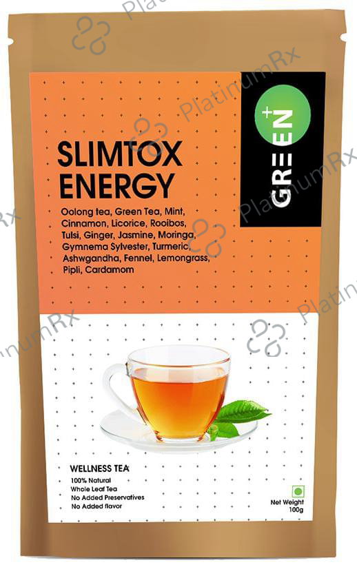 Budwhite Green+ SlimTox Energy Wellness Tea