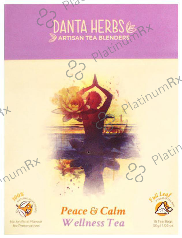 Danta Herbs Peace & Calm Wellness Tea 15 units
