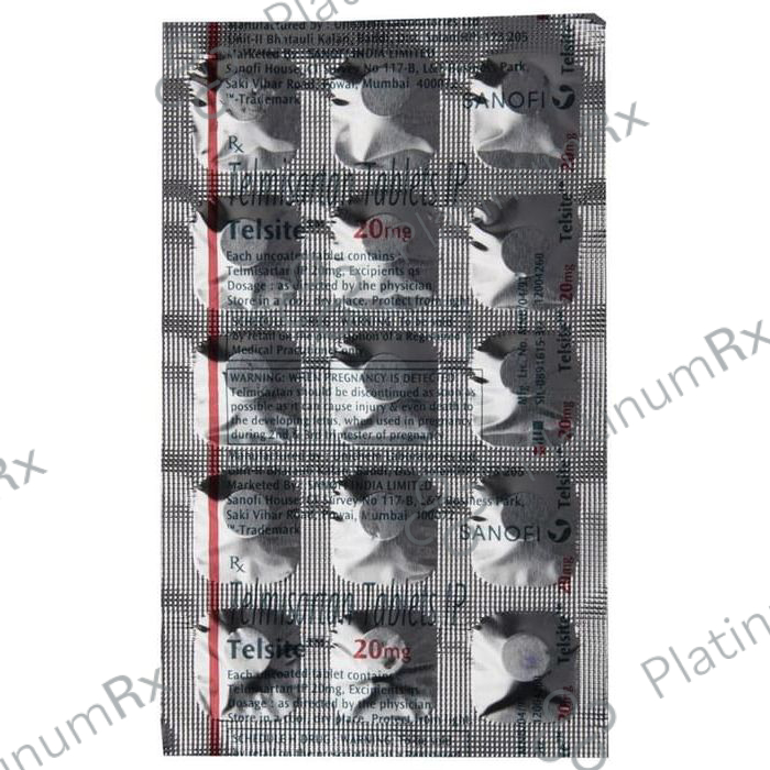 Telsite 20mg Tablet 15s