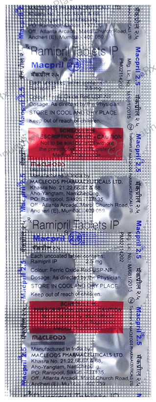 Macpril 2.5mg Tablet 10s