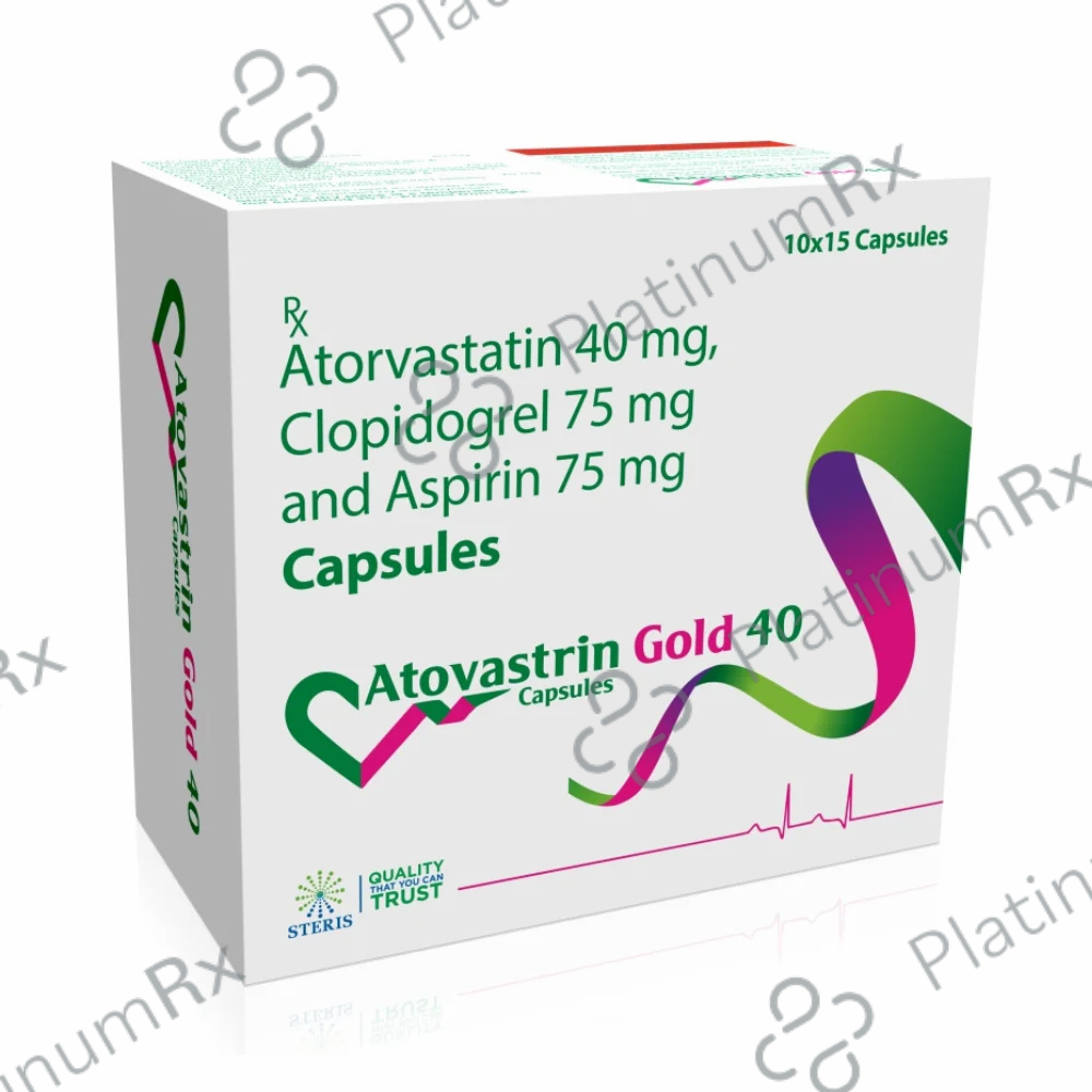 Atovastrin Gold 75/40/75mg Capsule 15s
