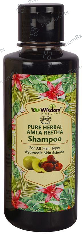 Wisdom Natural Pure Herbal Amla Reetha Shampoo