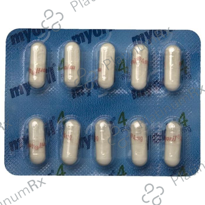 Myoril 4mg Capsule 10s