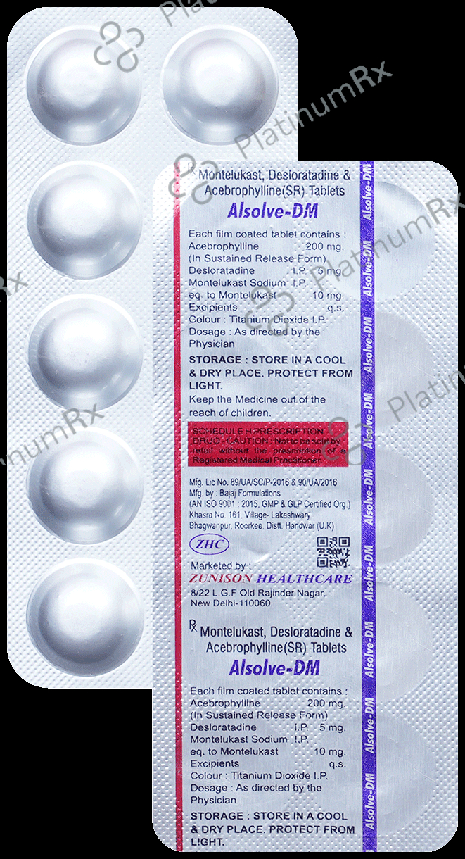 Alsolve-DM Tablet