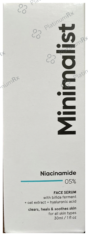 Minimalist 05% Niacinamide Face Serum 30ml