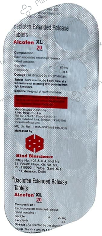 Alcofen XL 20 Tablet
