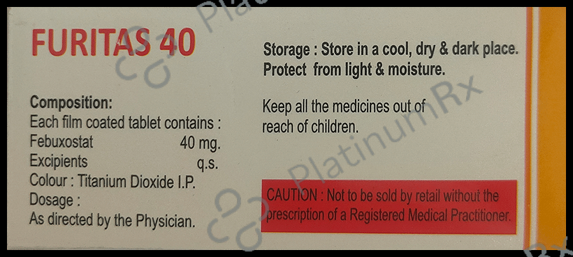 Furitas 40mg Tablet