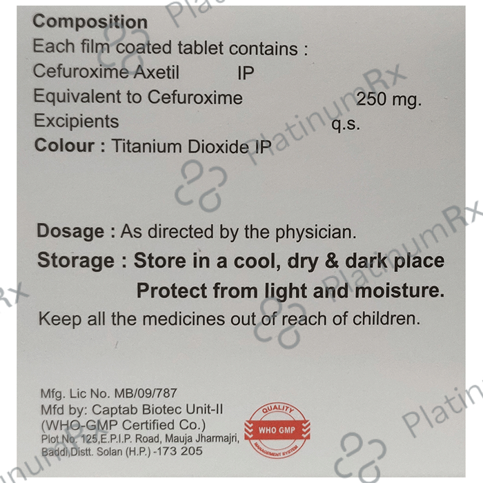 Sefta 250 Tablet
