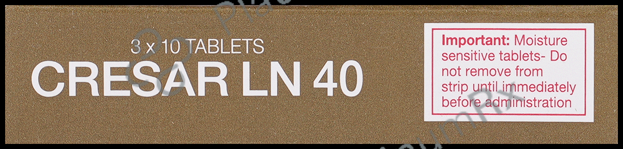 Cresar LN 10/40mg Tablet 10s