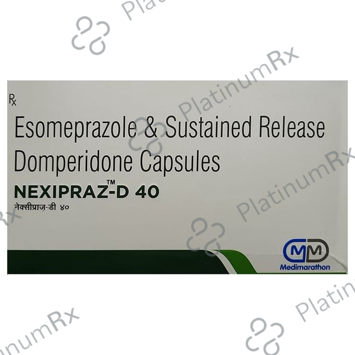Nexipraz-D 40 Capsule SR