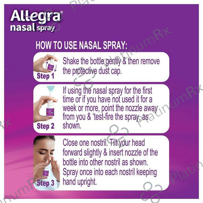 Allegra Nasal Spray 27.5mcg 120MDI