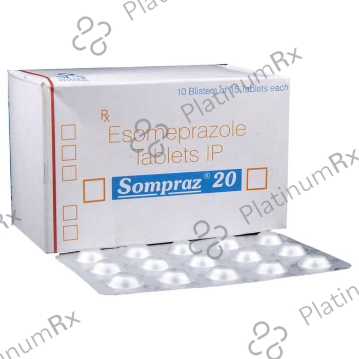 Sompraz 20mg Tablet 15s