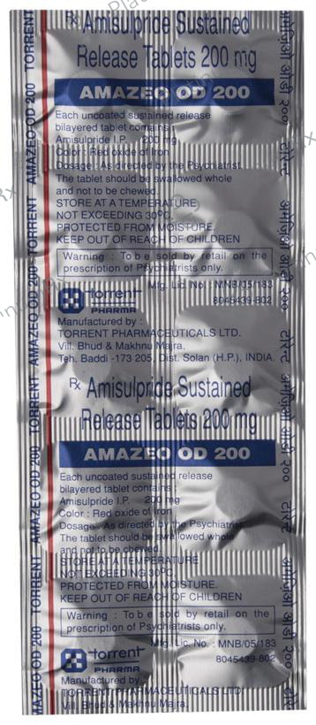Amazeo OD SR 200mg Tablet 10s
