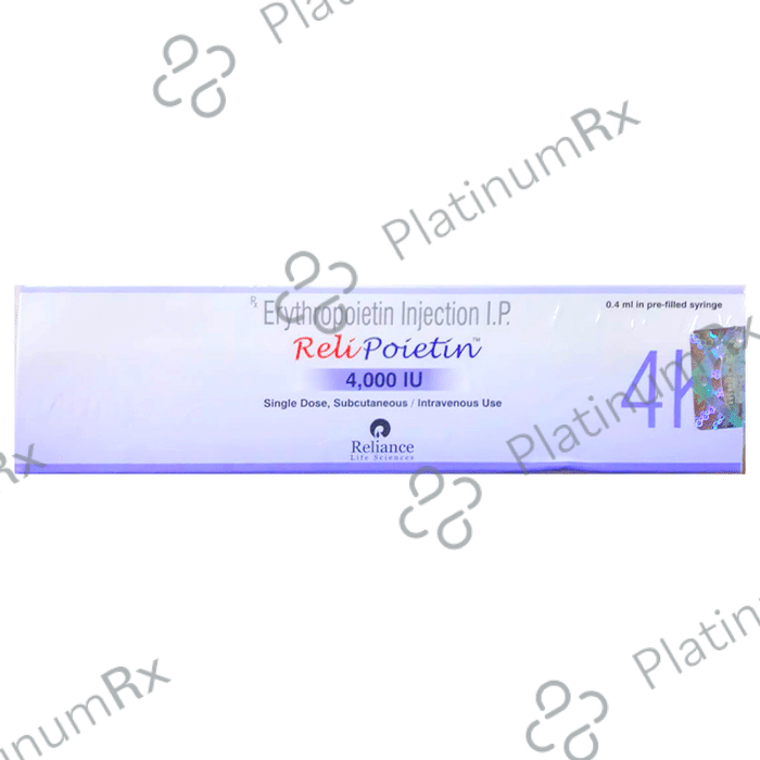 Relipoietin 4000IU Injection 1s