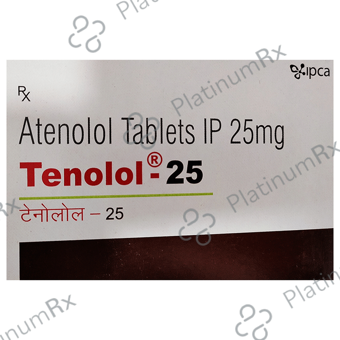 Tenolol 25mg Tablet 14s