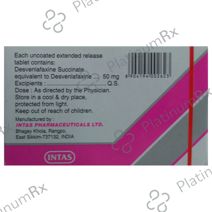 Ventab Dxt 50mg Tablet ER 10s