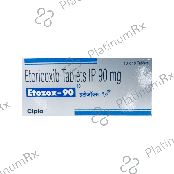 Etozox 90mg Tab 10s