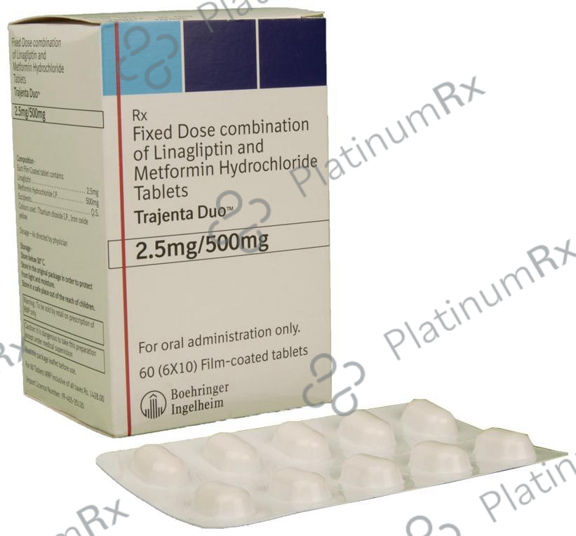 Trajenta Duo 2.5/500mg Tablet 10s