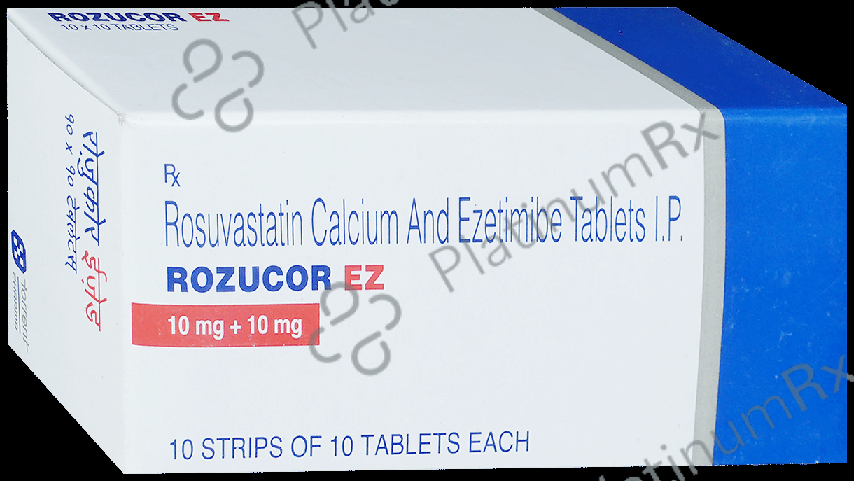 Rozucor EZ 10/10mg Tablet 10s