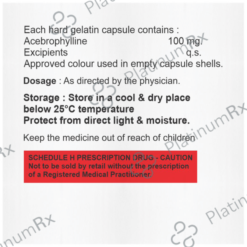 Abrovil 100mg Capsule