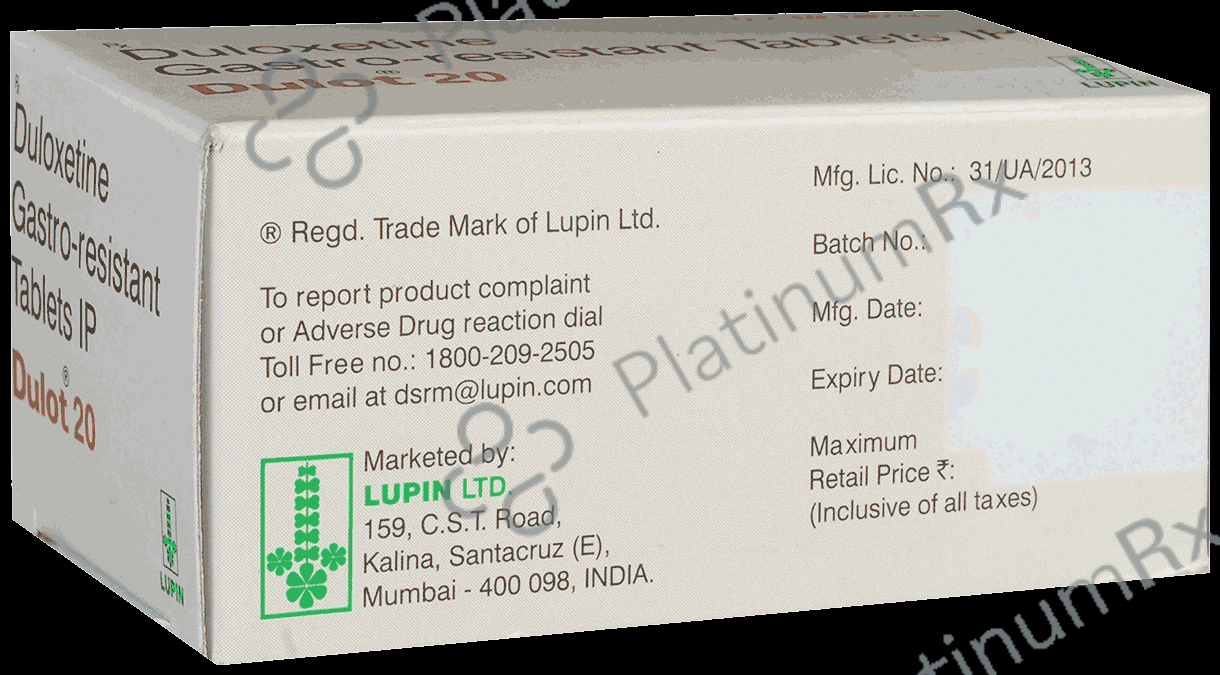 Dulot 20mg Tablet 10s