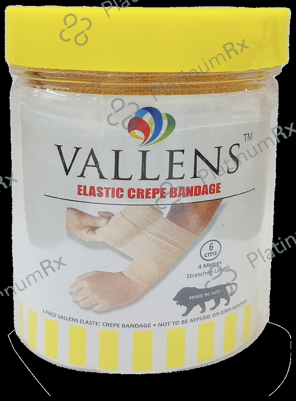 Vallens Crepe Bandage 6cm x 4m