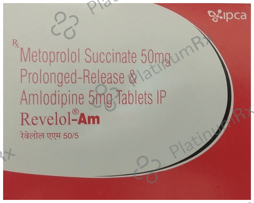 Revelol AM 0.2/50/5mg Tablet PR 15s