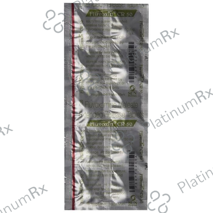 Fluvoxin CR 50mg Tablet ER 10s