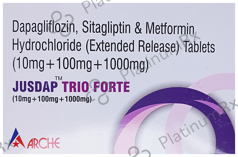 Jusdap Trio Forte Tablet ER