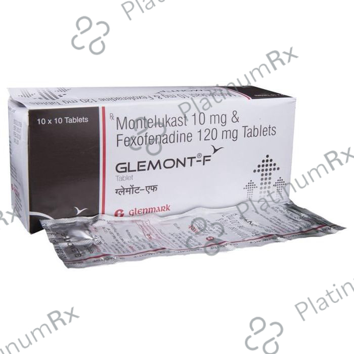 Glemont F 120/10mg Tablet 10s