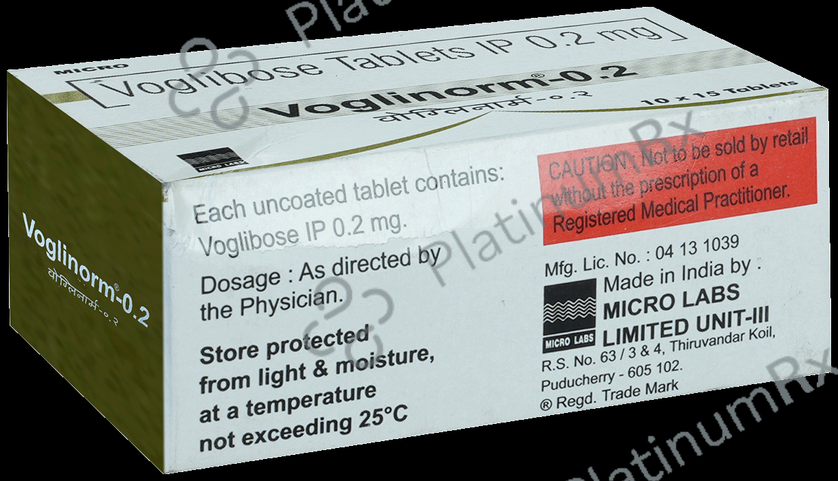 Voglinorm 0.2mg Tablet 15s