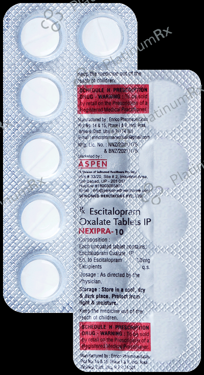 Nexipra 10 Tablet