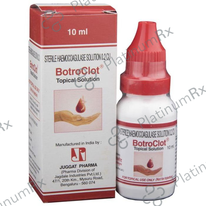 Botroclot 0.2CU Topical Solution 10ml