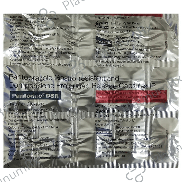 Pantodac DSR 30/40mg Capsule 15s PR