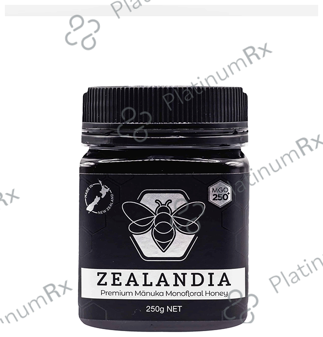 Zealandia Premium Manuka Multifloral Honey (250gm Each) MGO 250+ 1 Jar