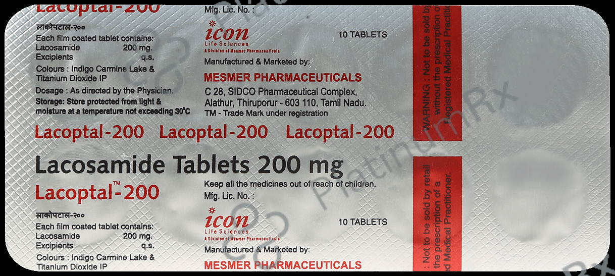 Lacoptal 200mg Tablet