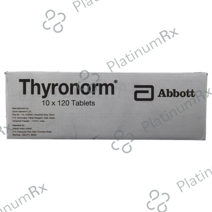 Thyronorm 75mcg Tablet 120s